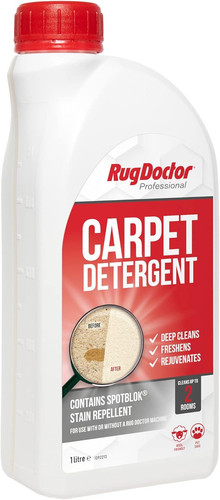 Carpet detergent with - carpet,
