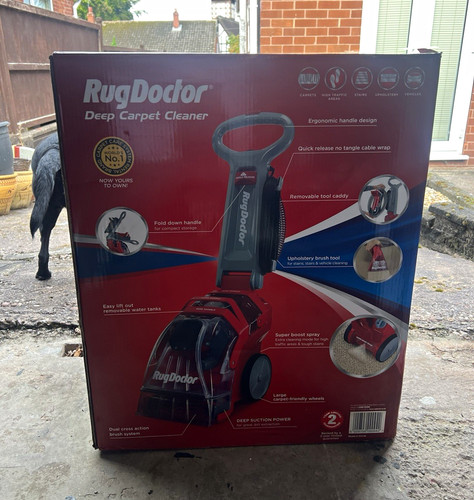 Rug doctor deep carpet cleaner - rug,